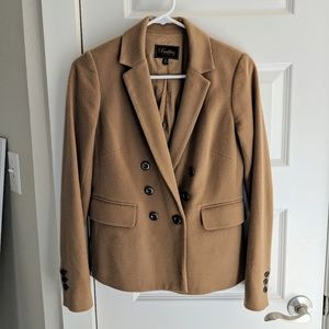 Madewell Double-breasted blazer, Camel, 0